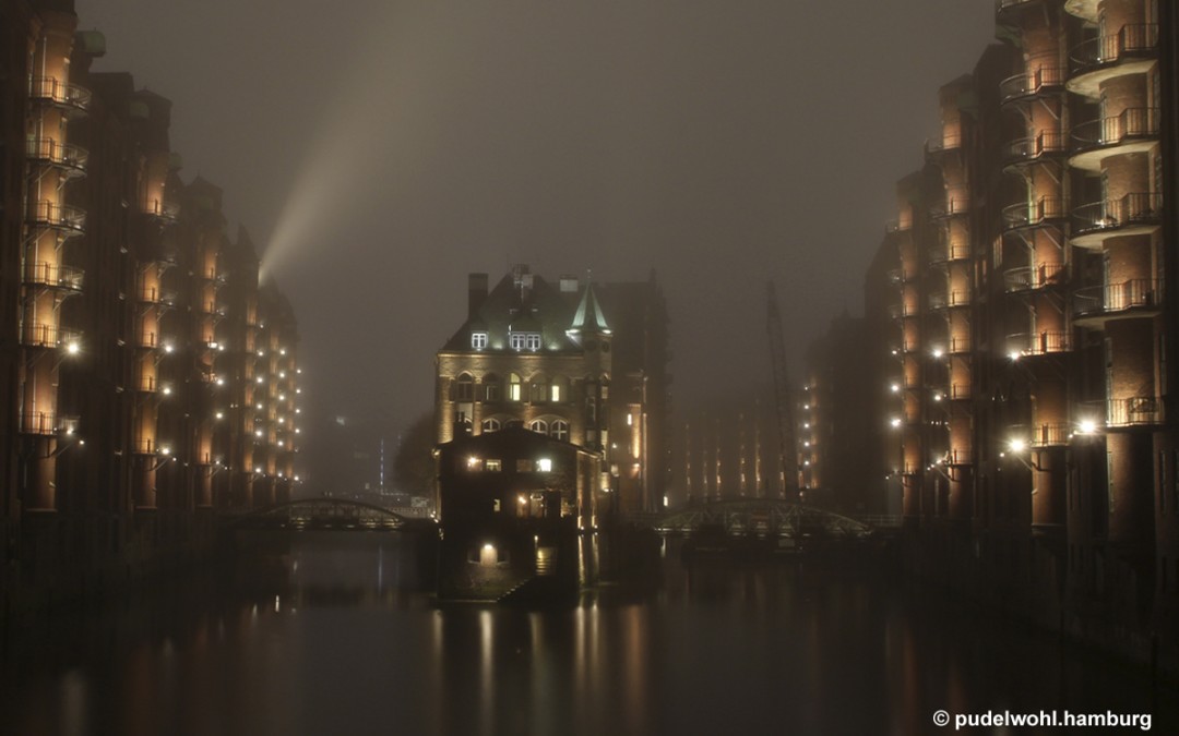 Neblige Speicherstadt …