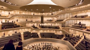 Ein Konzertbesuch in der Elbphilharmonie Hamburg. Grosser Saal.